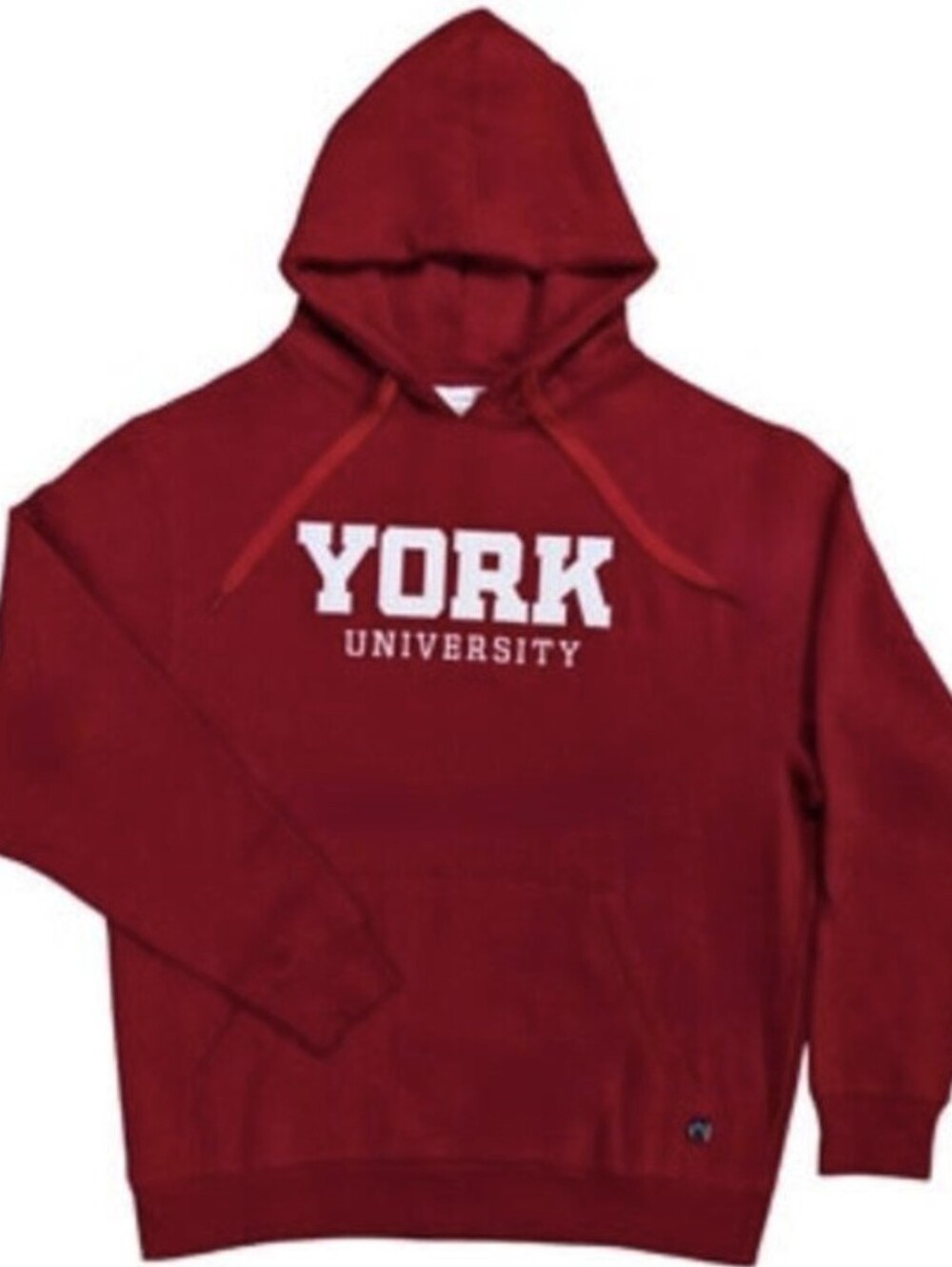 NEW / NWT York University Red Pullover Hoodie